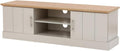 Large TV Unit with Cupboards &amp; Open Shelving