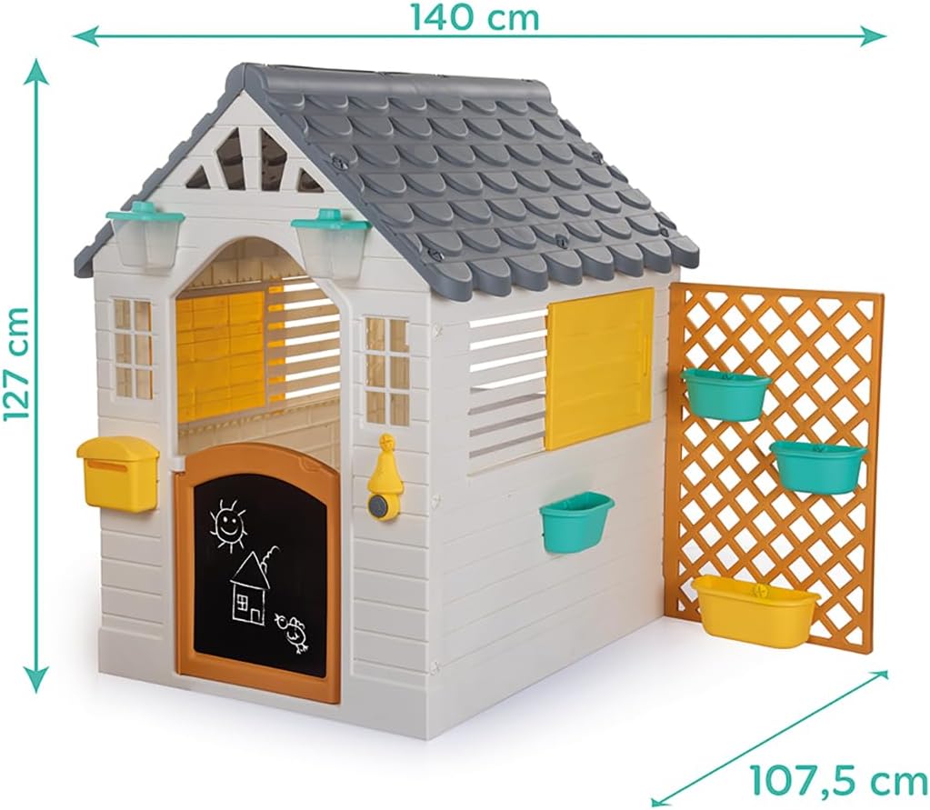 Garden Playhouse with Fence