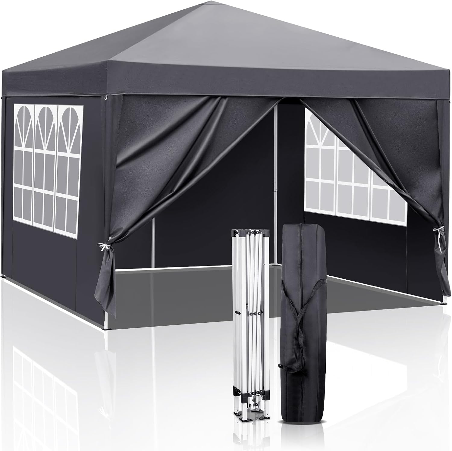 Gazebo with Sides 3m x 3m
