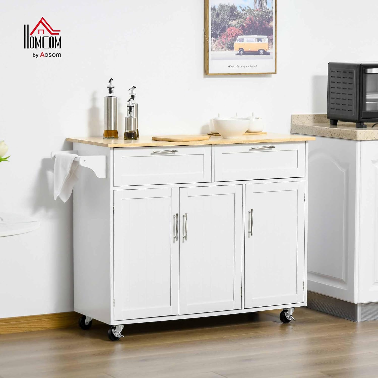 Kitchen Island Utility Cart