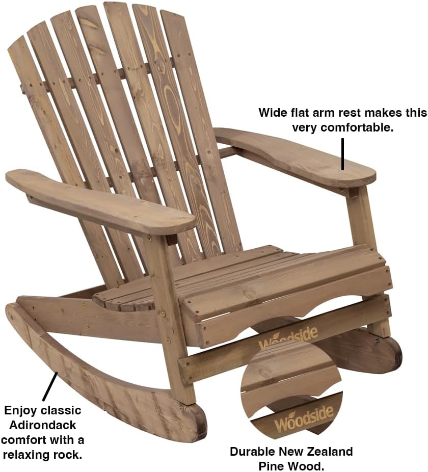 Chair Outdoor Wooden Garden Patio Furniture