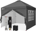 3m × 3m Pop-Up Gazebo with 4 Waterproof Side Panels
