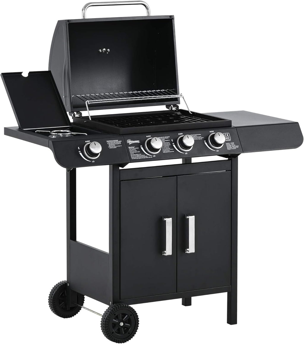 3+1 Burner Gas BBQ Grill