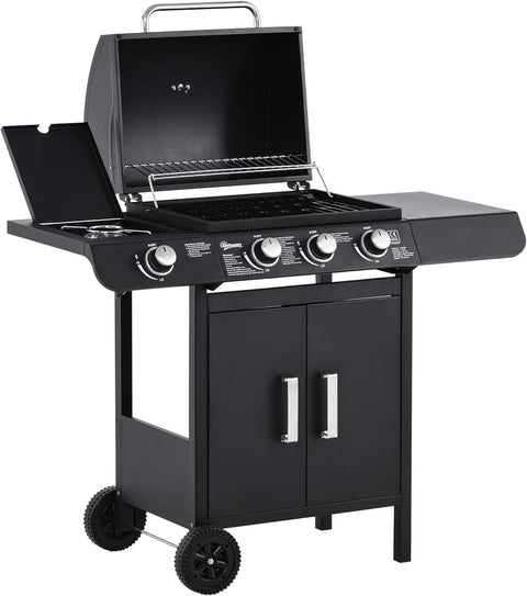 3+1 Burner Gas BBQ Grill