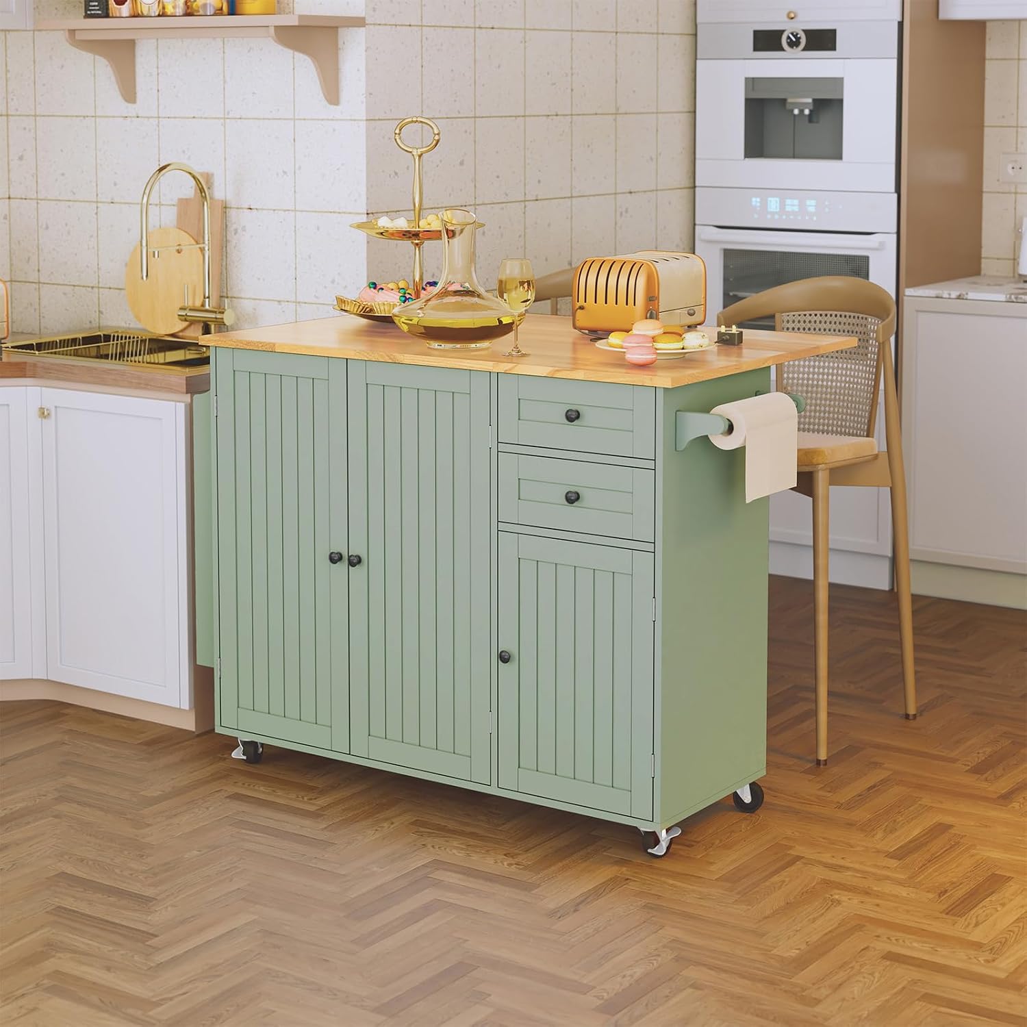 Kitchen Island on Wheels