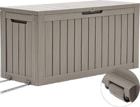 Outdoor Storage Box with Wheels