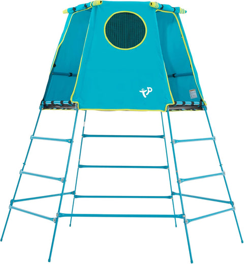 Metal Climbing Frame with Platform &amp; Den