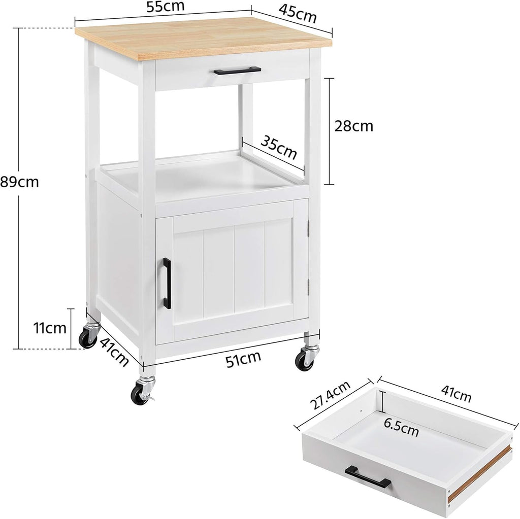 Kitchen Storage Trolley Cart