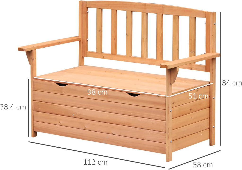 Outdoor 2 Seater Garden Bench