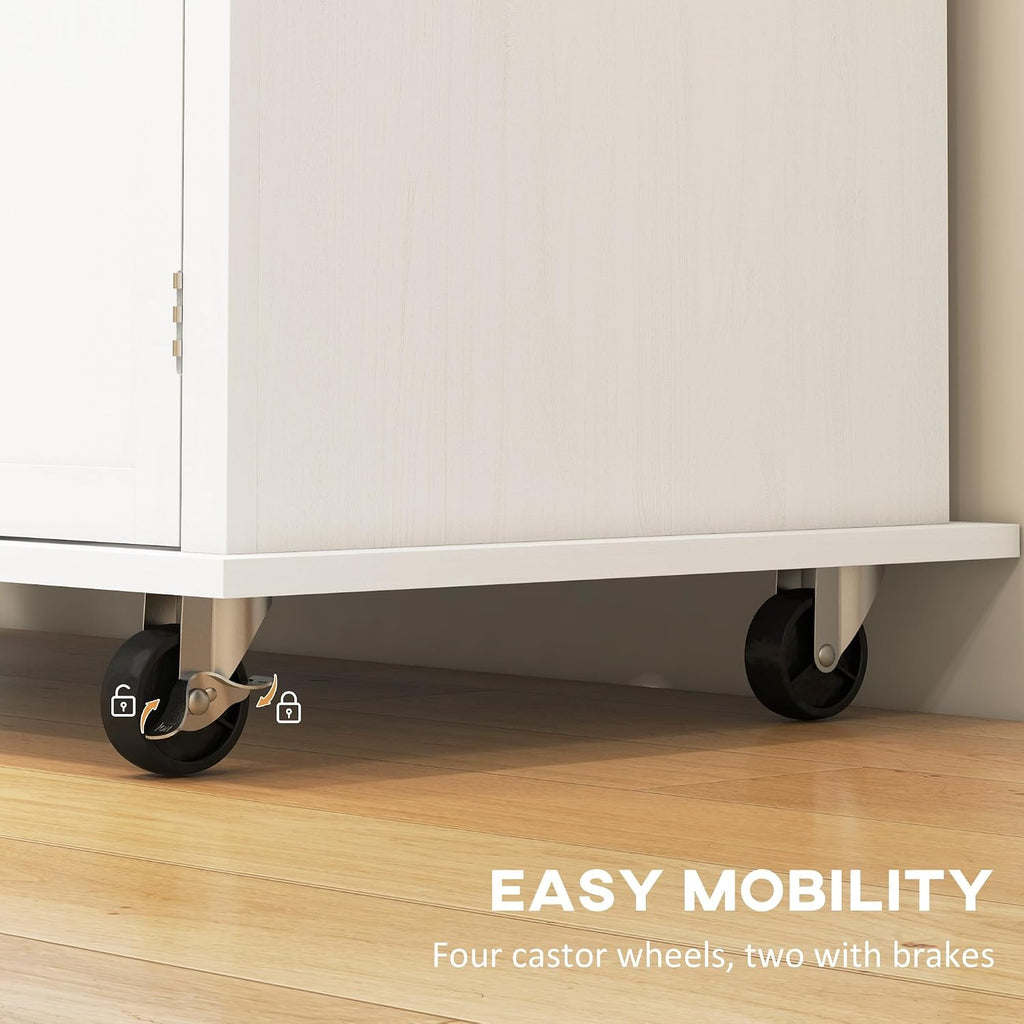 Kitchen Island on Wheels