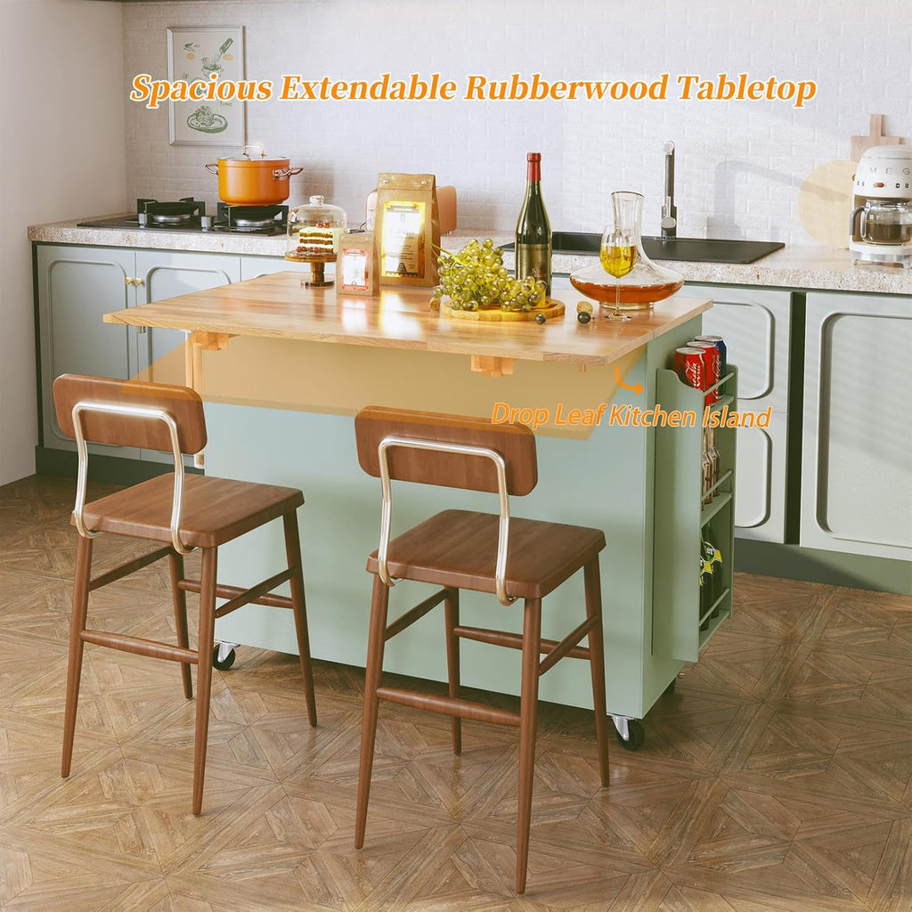 Kitchen Island on Wheels