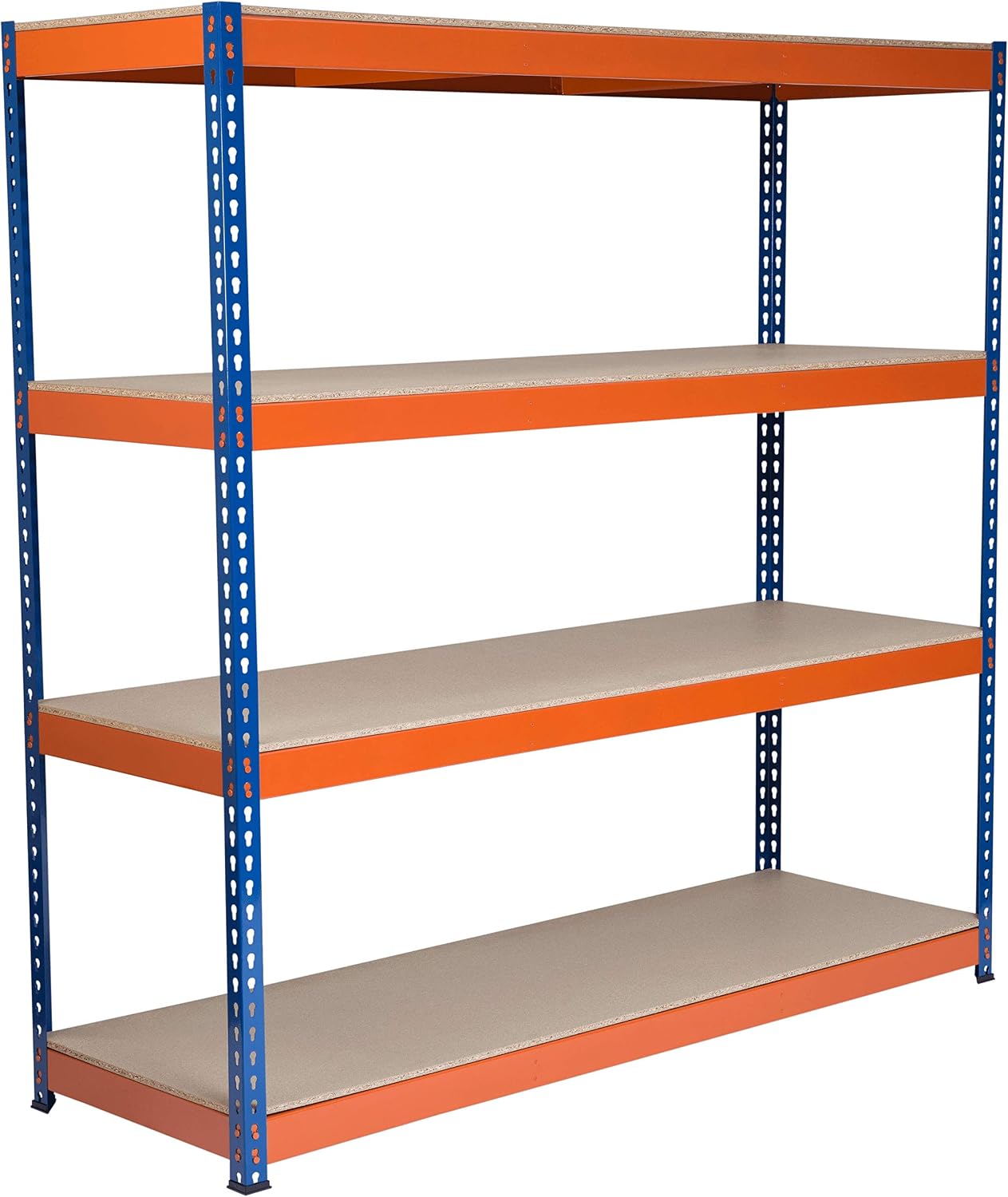 The Workplace Depot Heavy Duty Garage Shelving - 1800H x 1800W x 600D mm