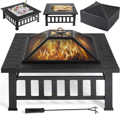 Square Fire Pit