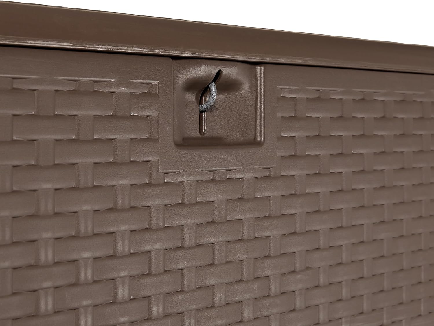 Garden Storage Box with Lockable Lid