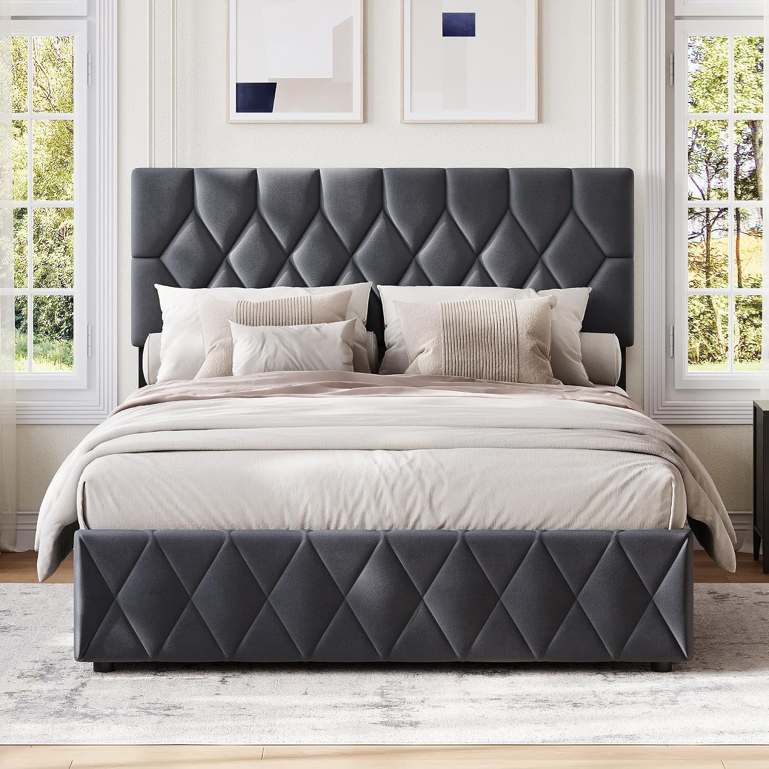 Ottoman Double Bed Frame