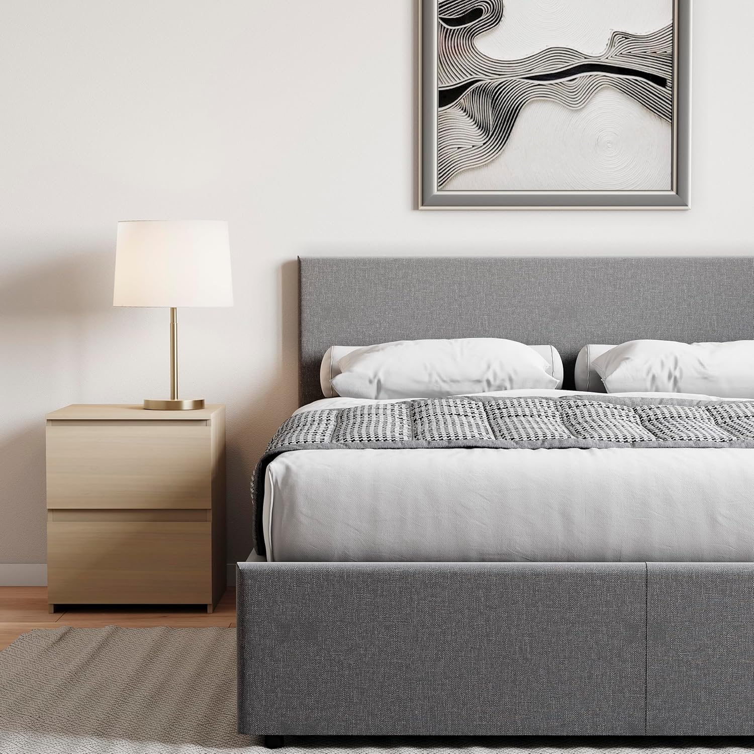 Veronica Double Ottoman Bed Frame